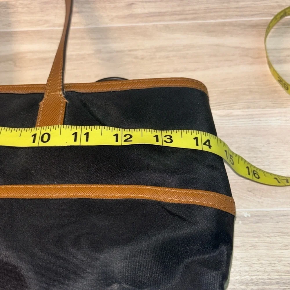 Michael Kors Black and Tan Tote Bag
